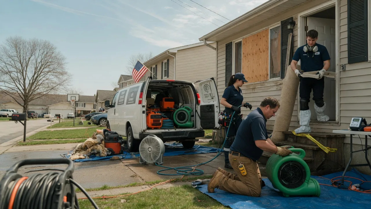 Water Damage Restoration in Huntsville, AR near me